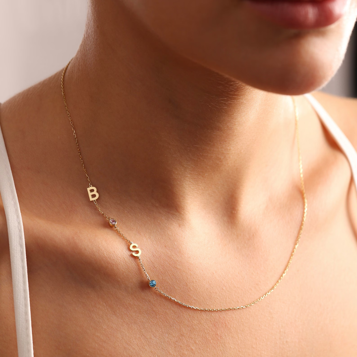 COLLANA CON PIETRE DI NASCITA