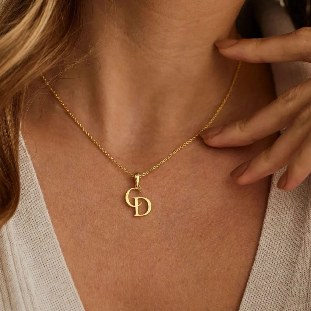 COLLANA CON LE INIZIALI DI CHI AMI