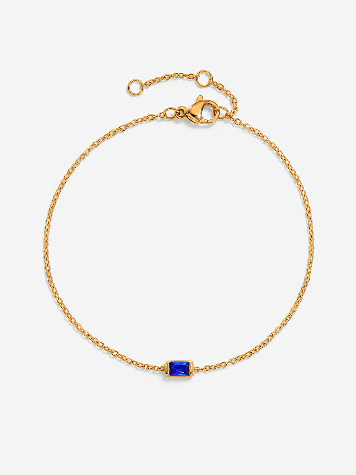 Bracciale con pietra portafortuna