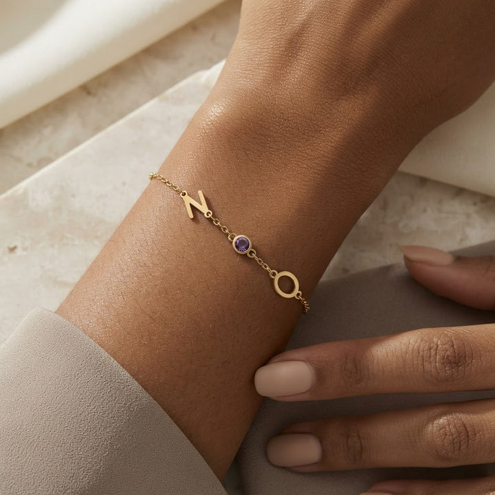 THE SIGNATURE BIRTHSTONE BRACELET