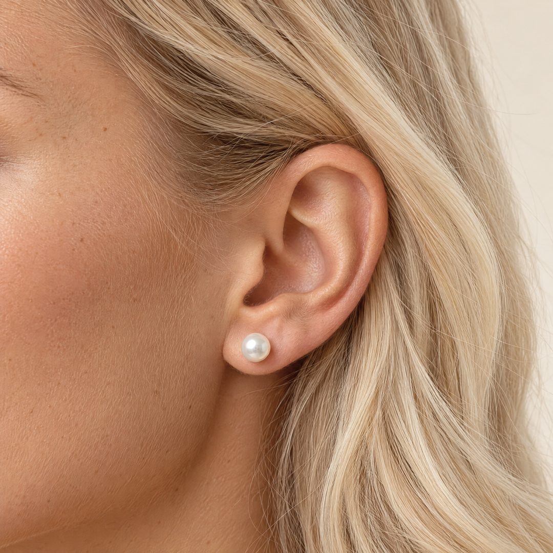 ÉLAN PEARL STUD EARRINGS