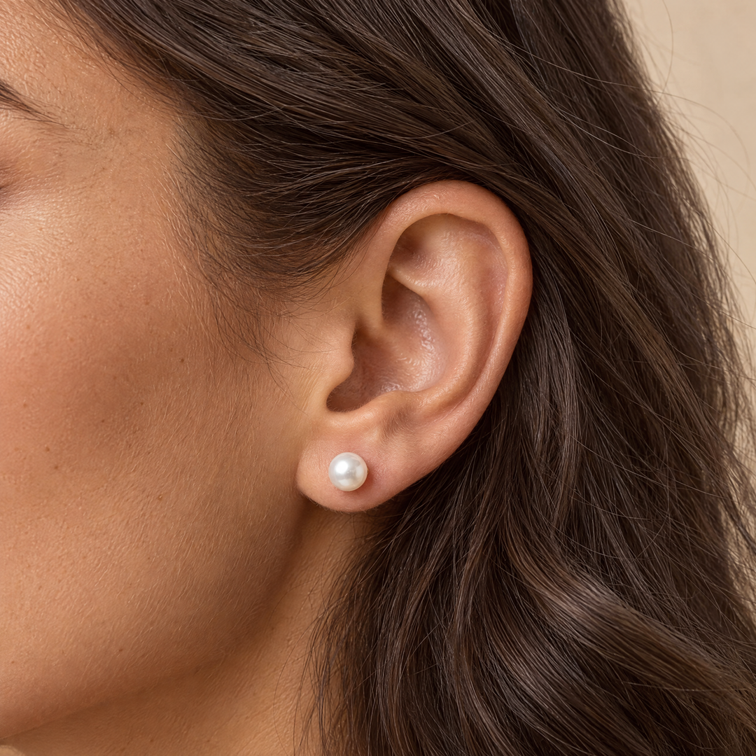 ÉLAN PEARL STUD EARRINGS