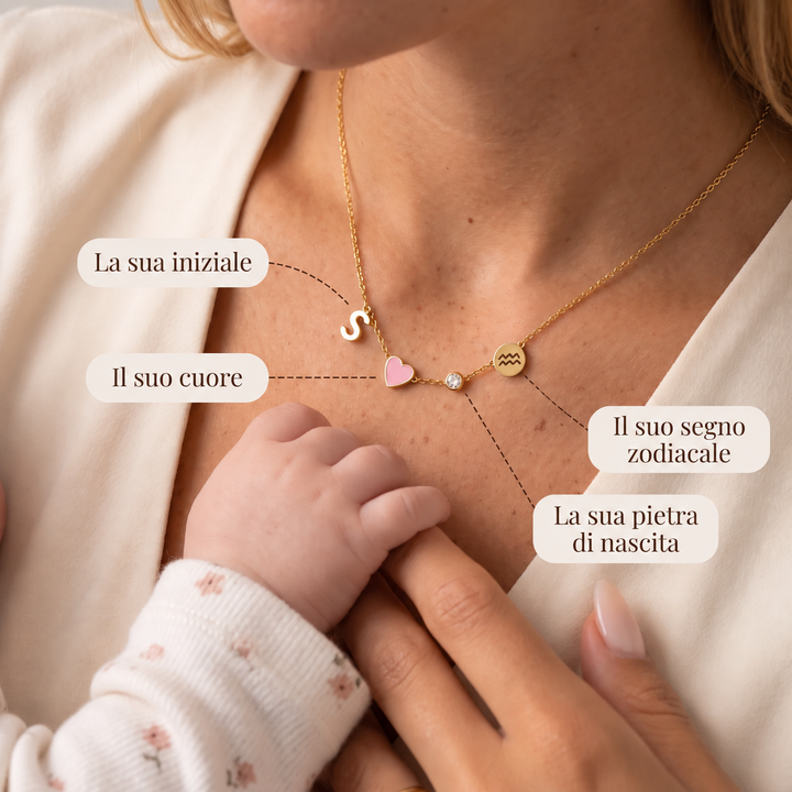 COLLANA PERSONALIZZATA IL MIO BAMBINO