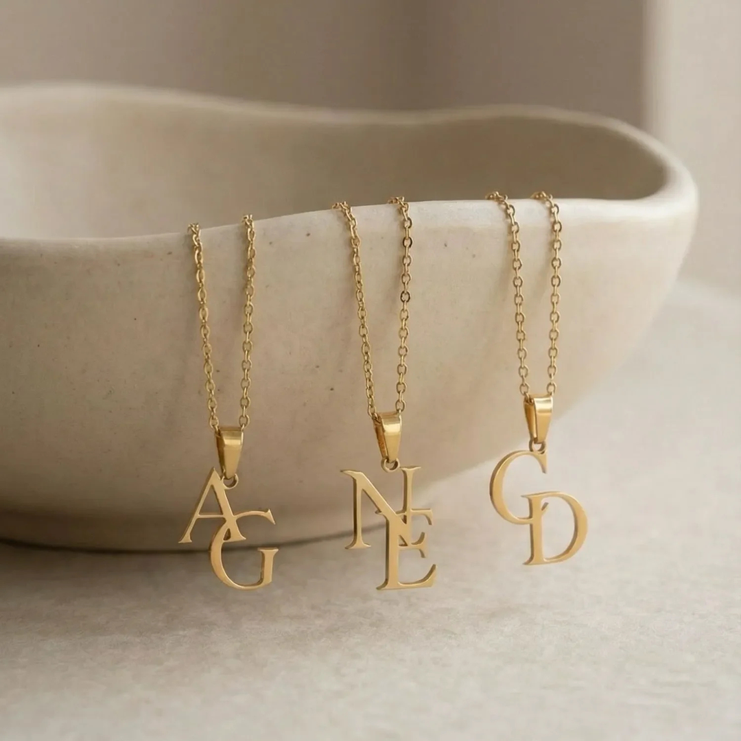 Collana con le Iniziali di Chi Ami