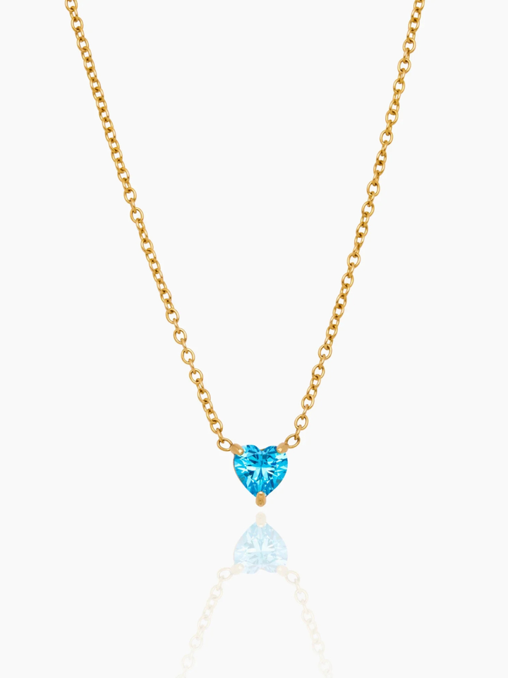 Collana con Pietra Portafortuna a Cuore