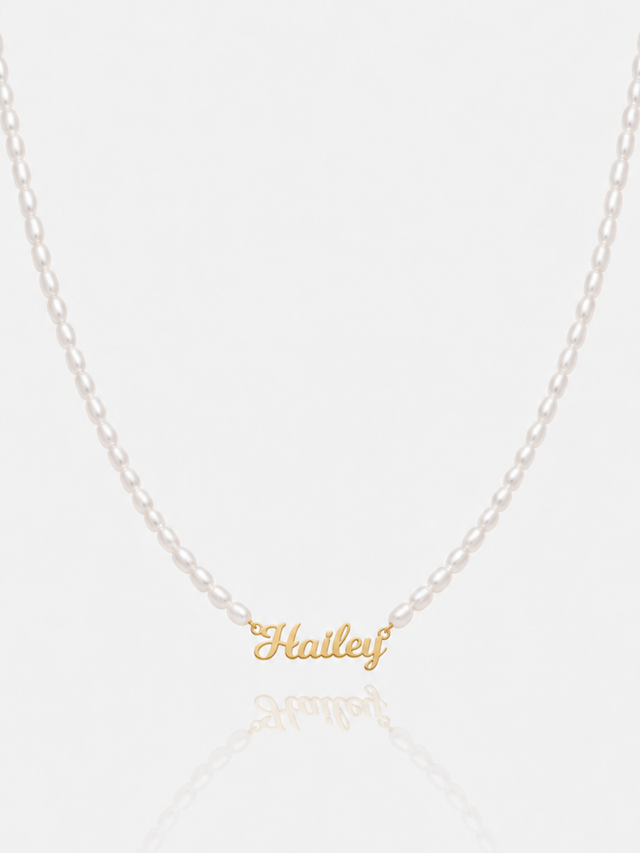 COLLANA PERSONALIZZATA CON PERLE D'ACQUA DOLCE